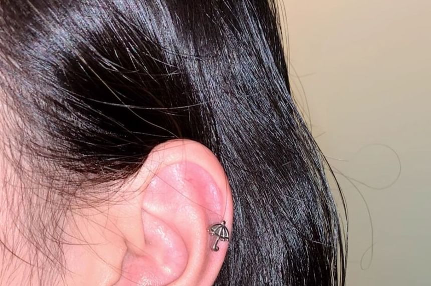 Earring Note Stud Music