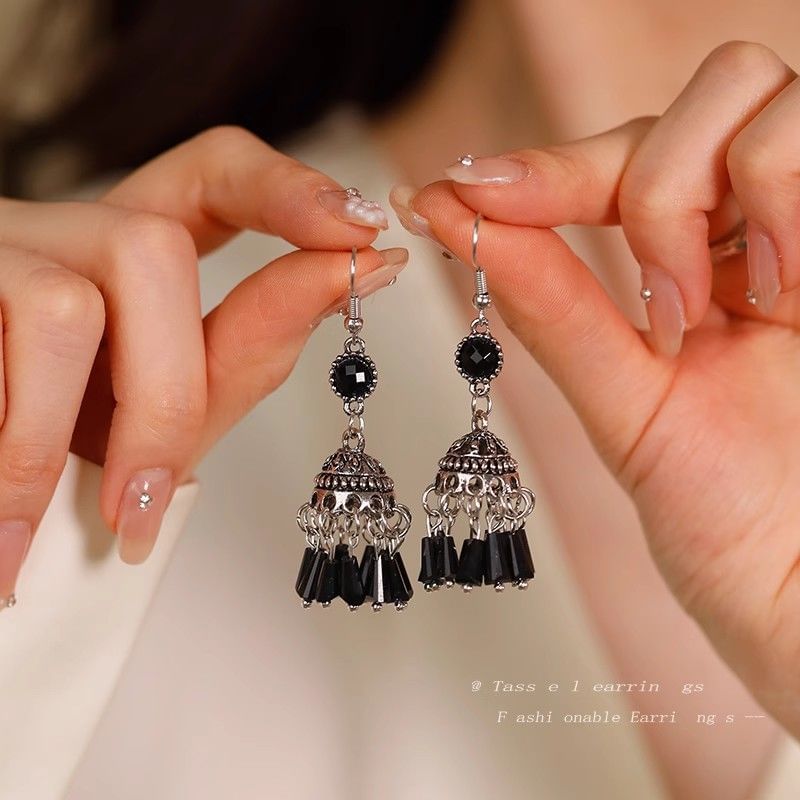 Earring Beaded Gemstone Dangle