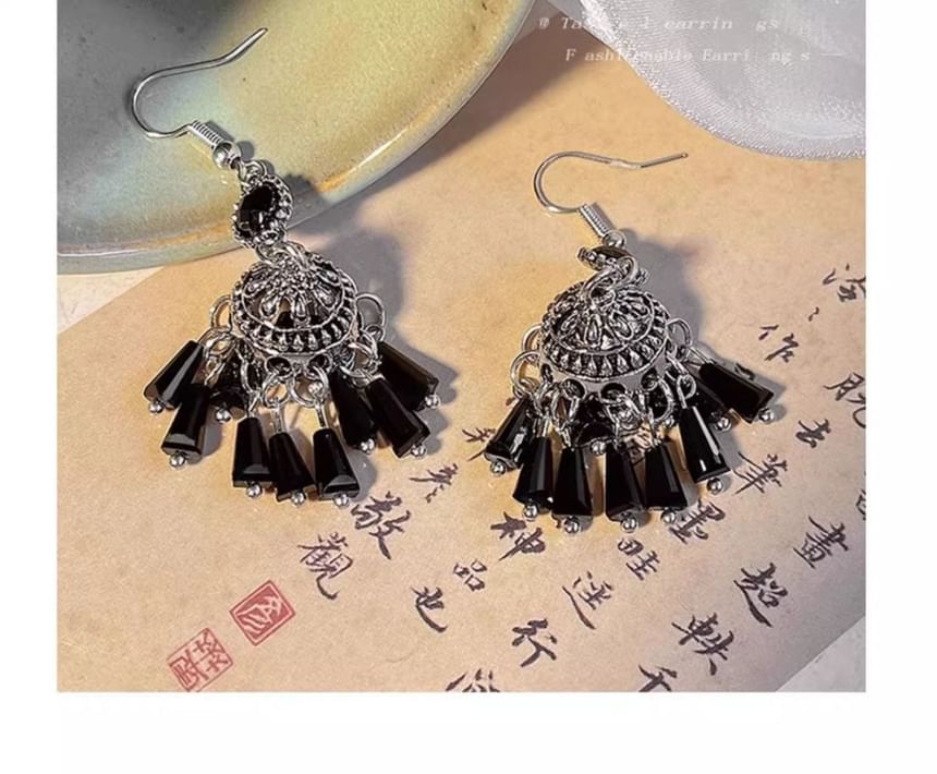 Earring Beaded Gemstone Dangle