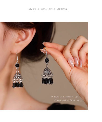 Earring Beaded Gemstone Dangle