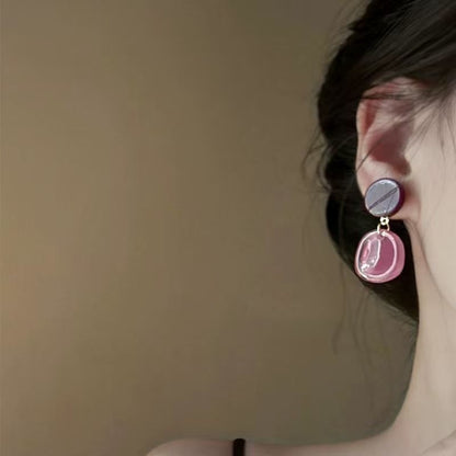 Acrylic Earring Alloy Drop