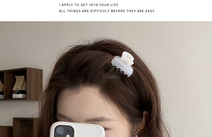 Acrylic Plain Hair Claw