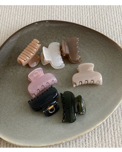 Acrylic Plain Hair Claw