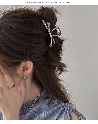 Hair Claw Bow Alloy