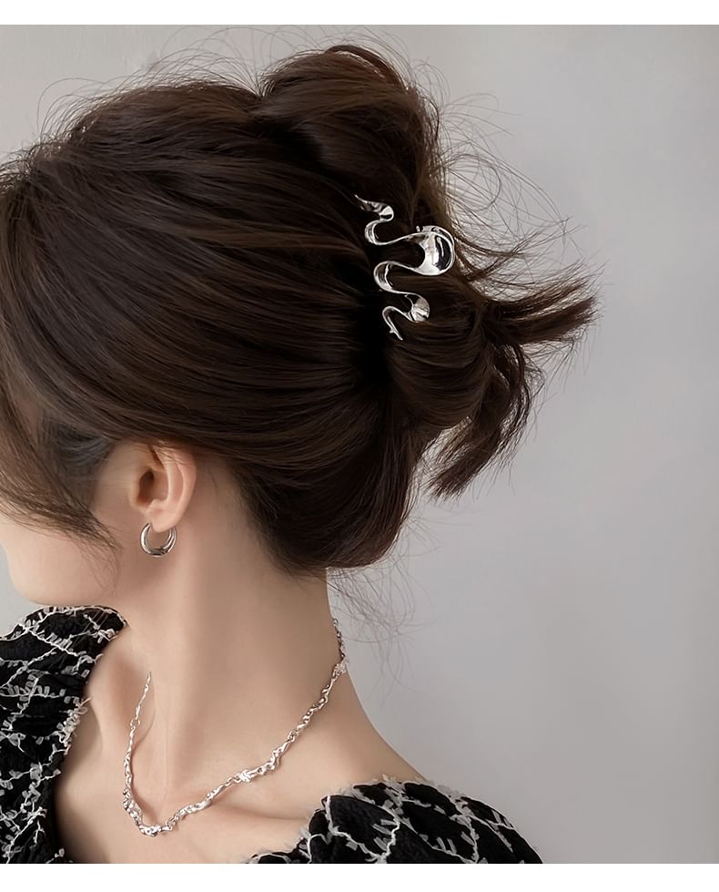 Alloy Hair Wavy Claw