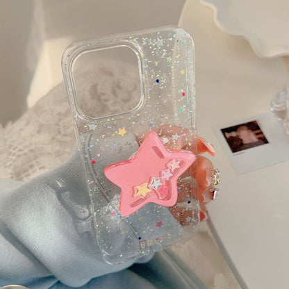 Phone Star Glitter Case