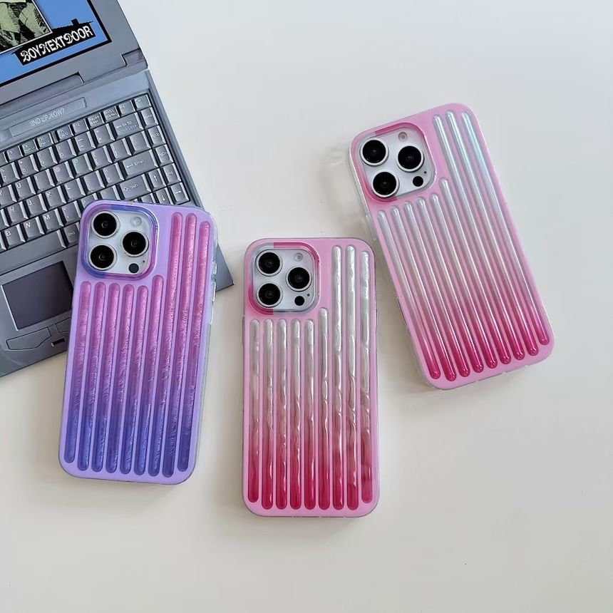 Gradient Textured Case Phone