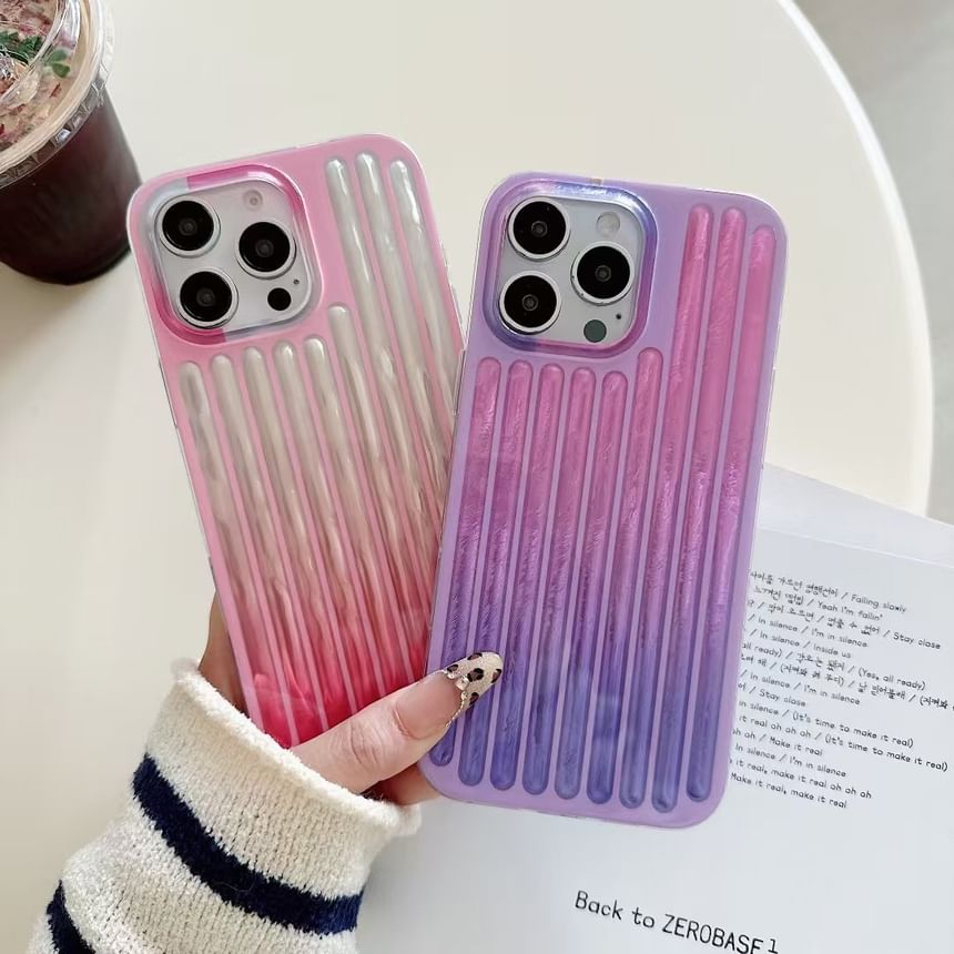 Gradient Textured Case Phone