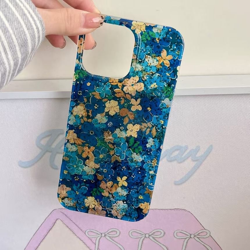 Case Strap / Floral Set Phone