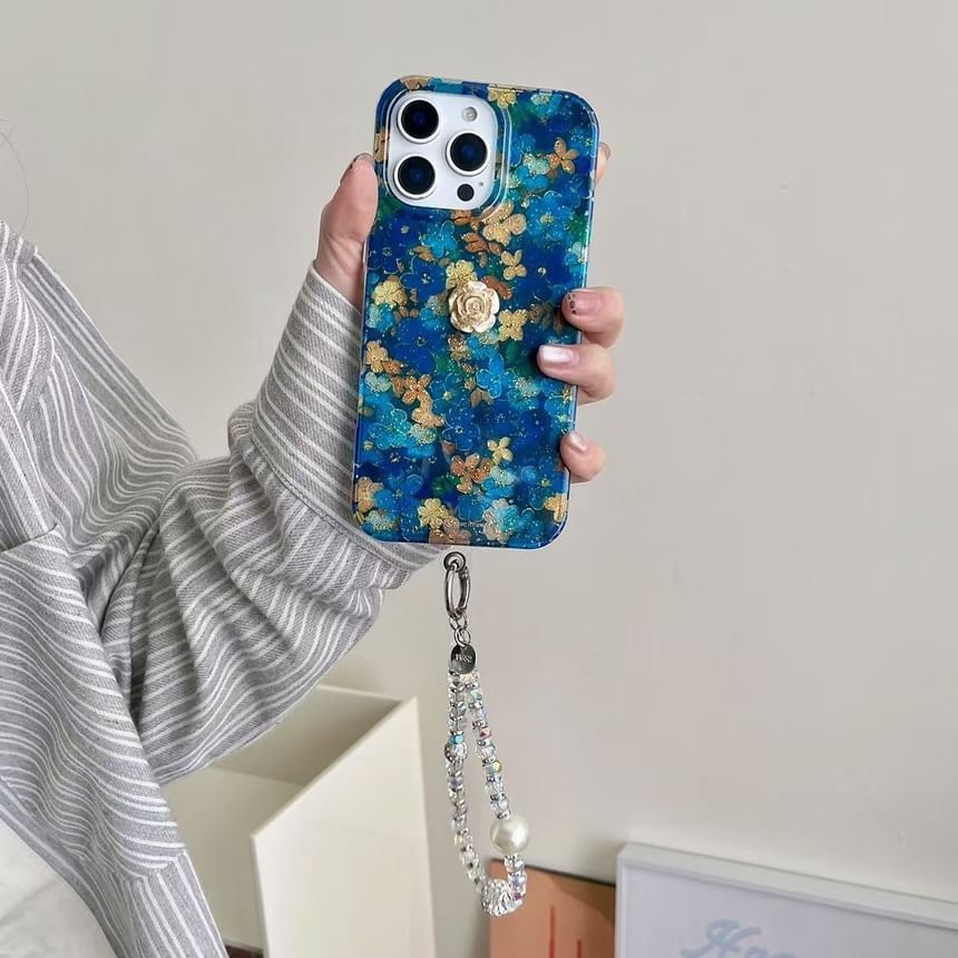Case Strap / Floral Set Phone