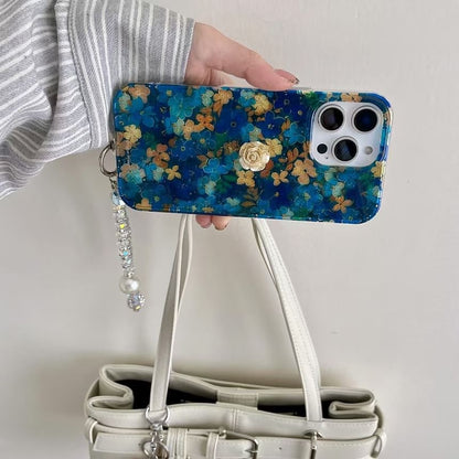 Case Strap / Floral Set Phone