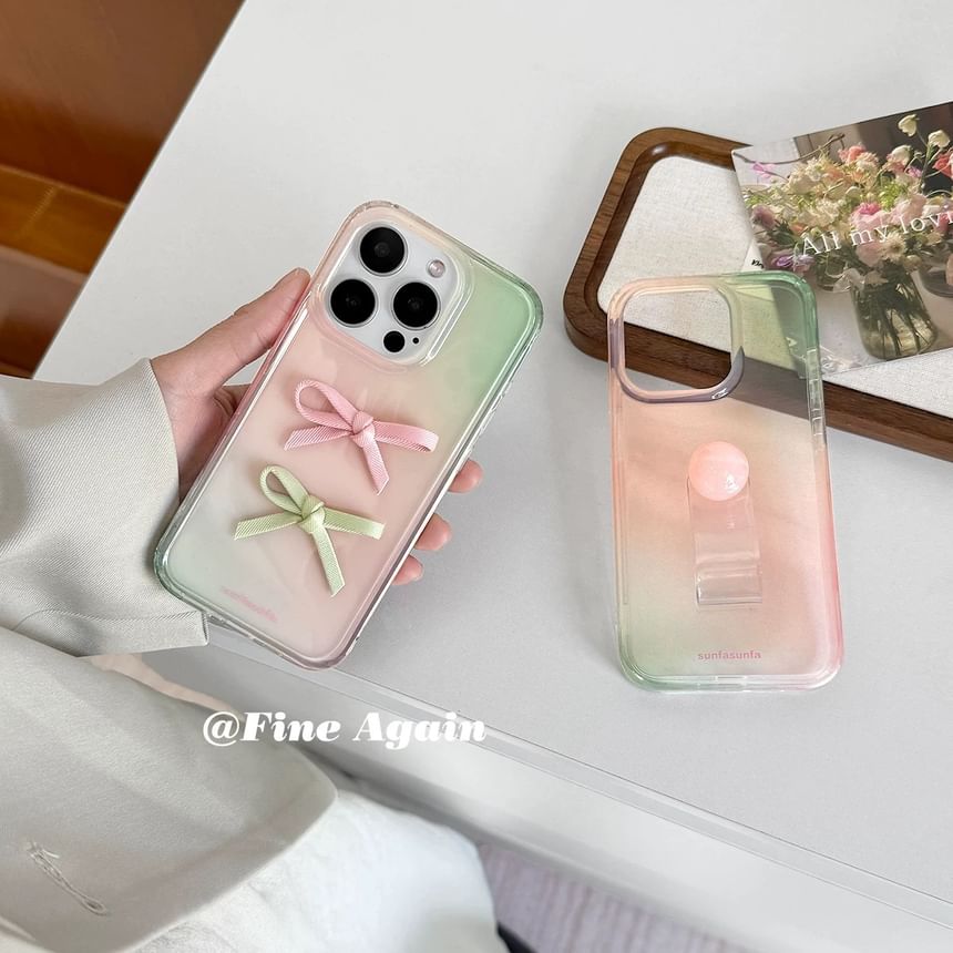 Ribbon Phone Case Strap Finger /