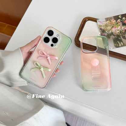 Ribbon Phone Case Strap Finger /