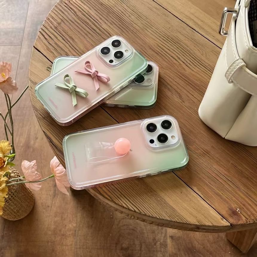 Ribbon Phone Case Strap Finger /