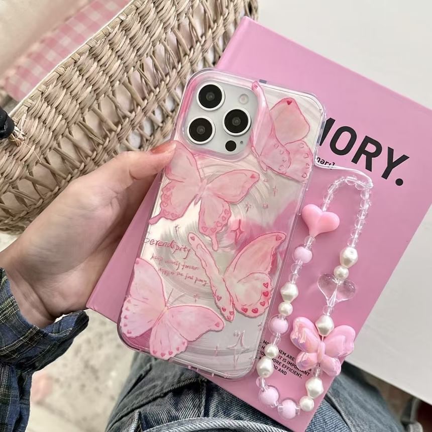 Strap Floral / Phone Case Set
