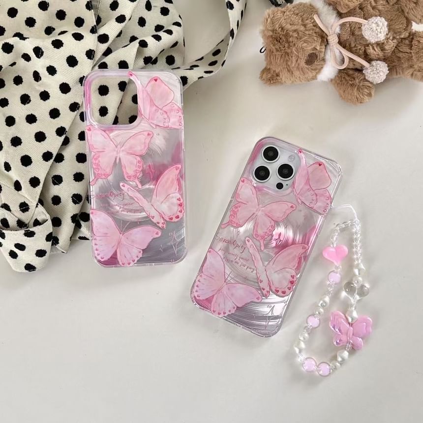 Strap Floral / Phone Case Set