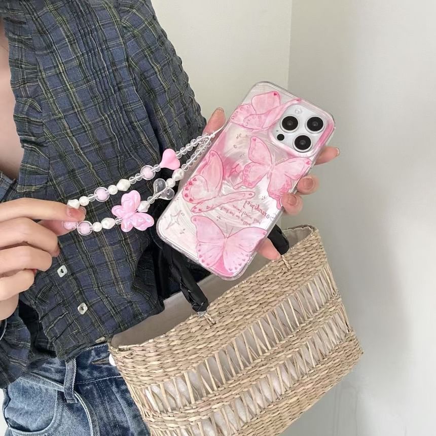 Strap Floral / Phone Case Set