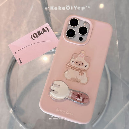 Fork Case Set Phone / Stand Cat