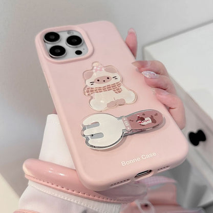 Fork Case Set Phone / Stand Cat