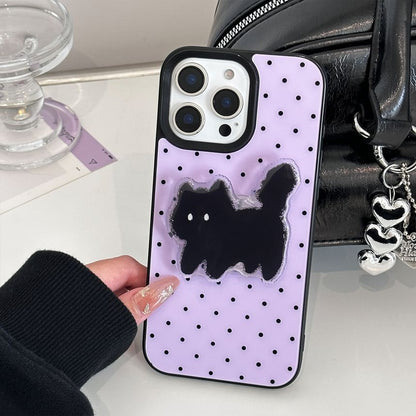 Case Phone Dot Polka