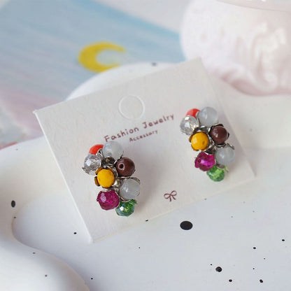 925 Silver Earring Sterling Bead Stud