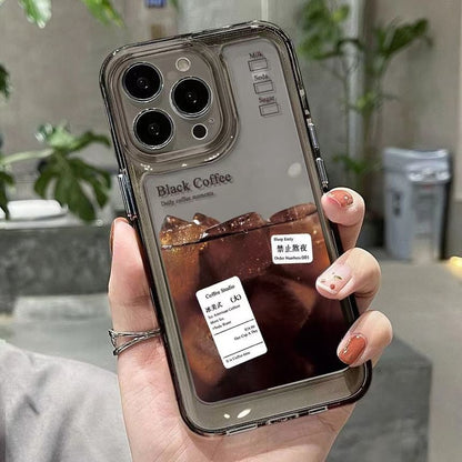 Phone Coffee Case Transparent