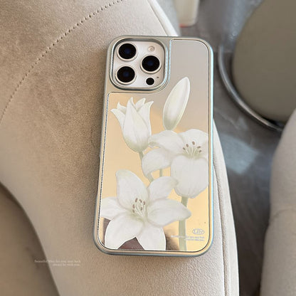 Print Floral Case Phone Strap / Set