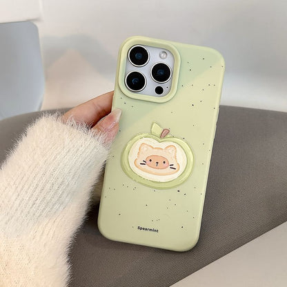 Cat Set Strap Phone Bead Print Case /