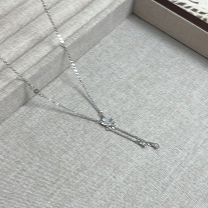 Lariat Necklace Butterfly