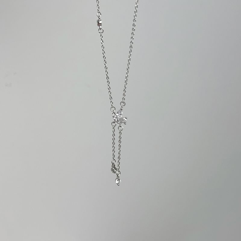 Lariat Necklace Butterfly