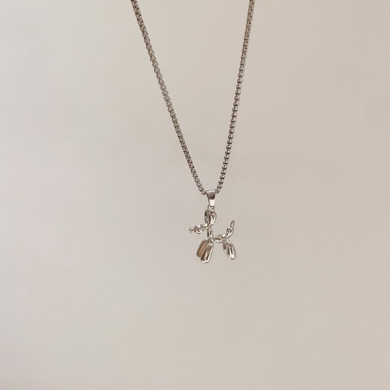 Pendant Necklace Balloon Dog