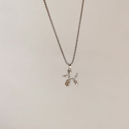 Pendant Necklace Balloon Dog