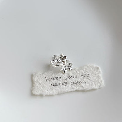 Ear Leaf Cuff Rhinestone