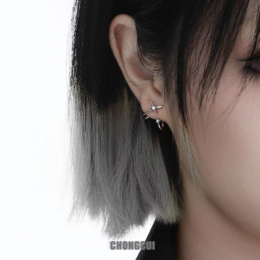 Earring Alloy Star Stud