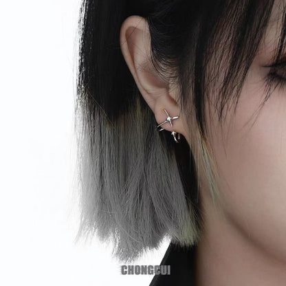 Earring Alloy Star Stud