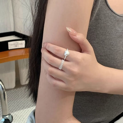 + Open Ring Cutout 2: Alloy of Heart Set