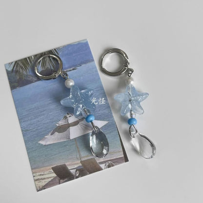 Dangle Earring Alloy Star