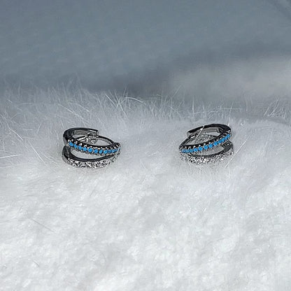 Huggie Earring Rhinestone