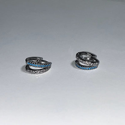 Huggie Earring Rhinestone