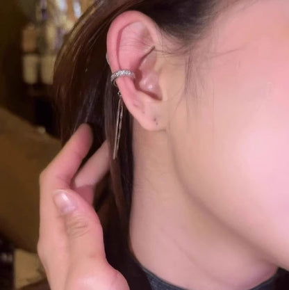 Stud Ear Cuff Rhinestone