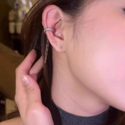 Stud Ear Cuff Rhinestone