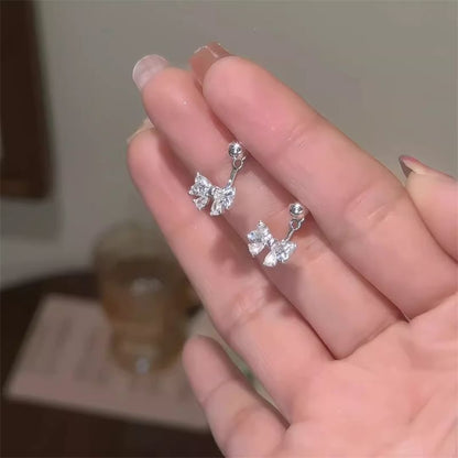 Jacket Ear Bow Rhinestone