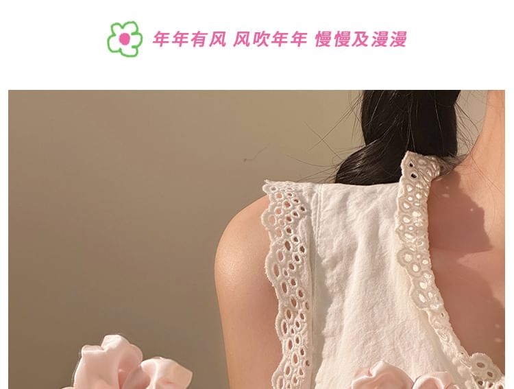 / Set Pearl Faux Flower Clip Hair