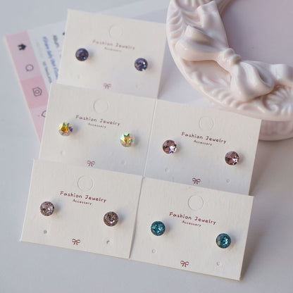 Stud Earring Rhinestone