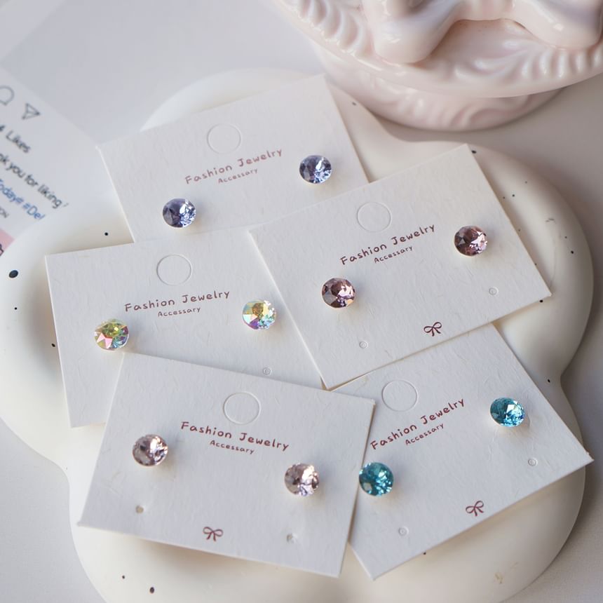 Stud Earring Rhinestone