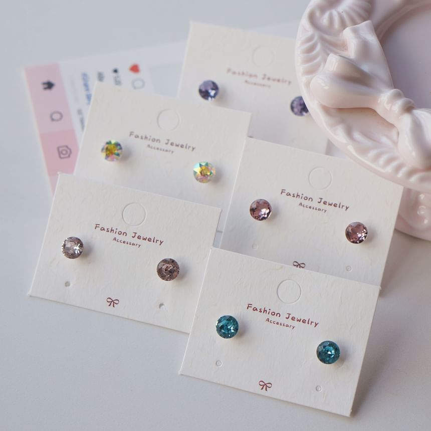 Stud Earring Rhinestone