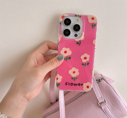 MagSafe) (Compatible Floral Phone with Magnetic Case