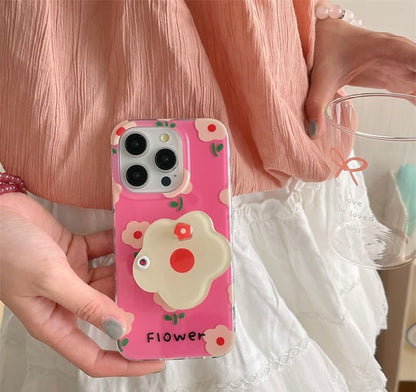 MagSafe) (Compatible Floral Phone with Magnetic Case