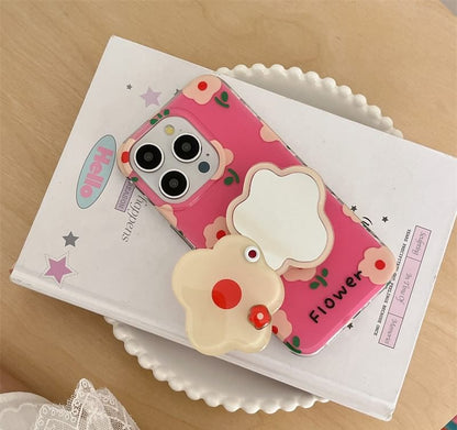 MagSafe) (Compatible Floral Phone with Magnetic Case