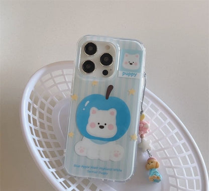 Case / Charm Set Dog Phone